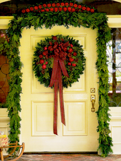christmas doorway decor
