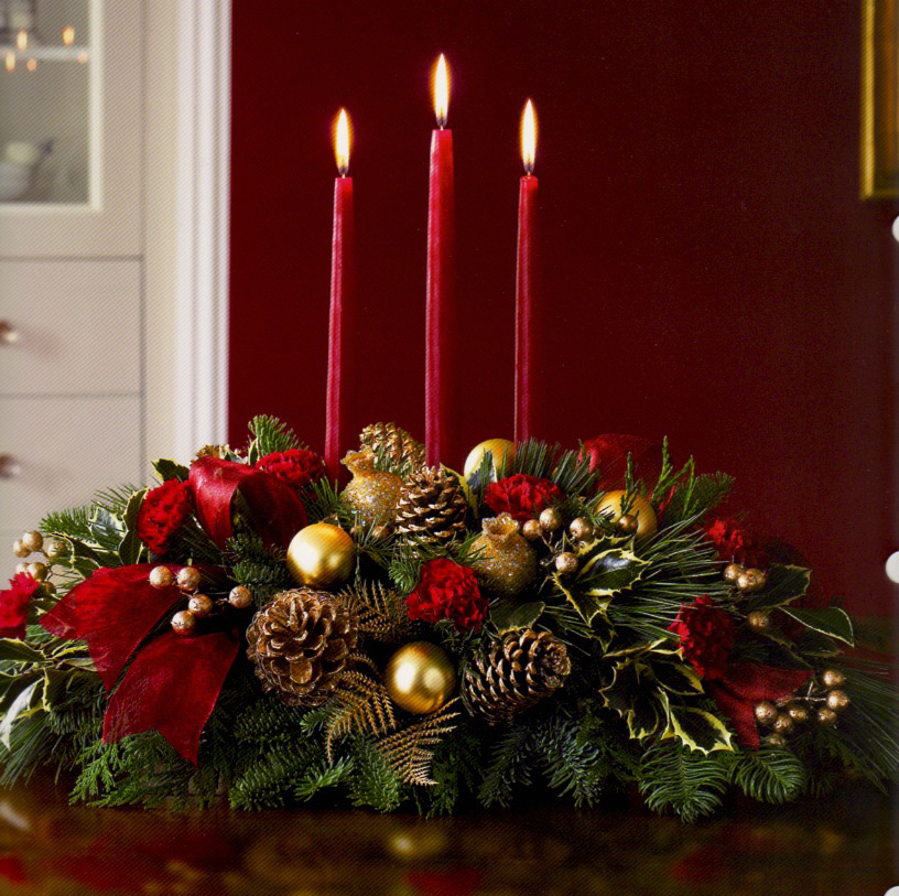 candle centerpiece