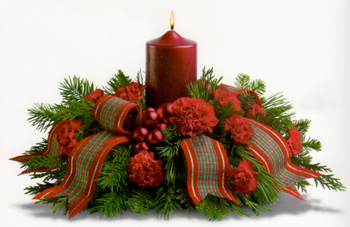 ribbon centerpiece