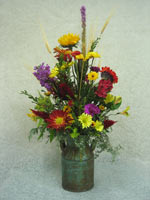 fall floral arrangement